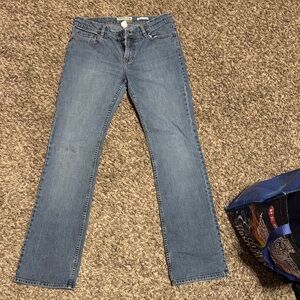 Old Navy Women's Straight Leg Blue Jeans